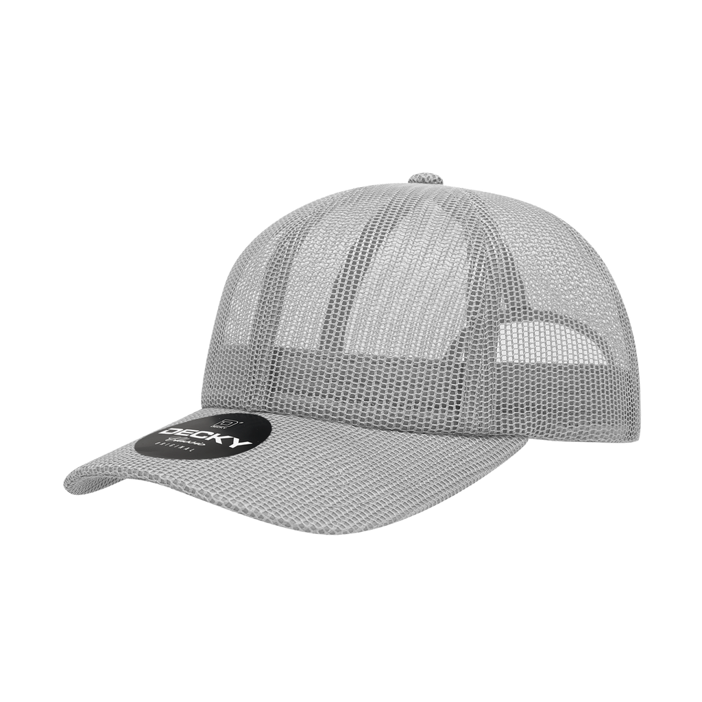 Decky 6047 6 Panel Mid Profile Relaxed Mesh Trucker