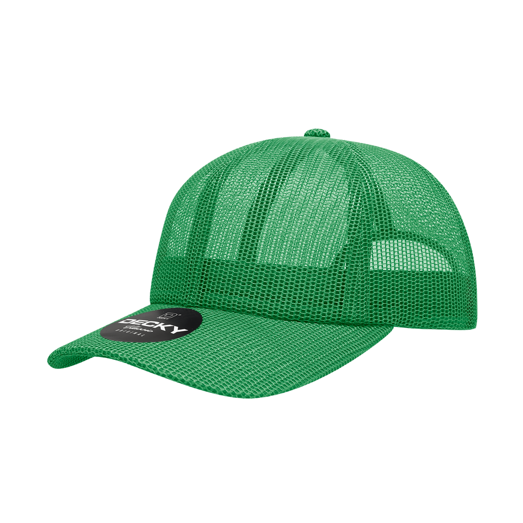 Decky 6047 6 Panel Mid Profile Relaxed Mesh Trucker