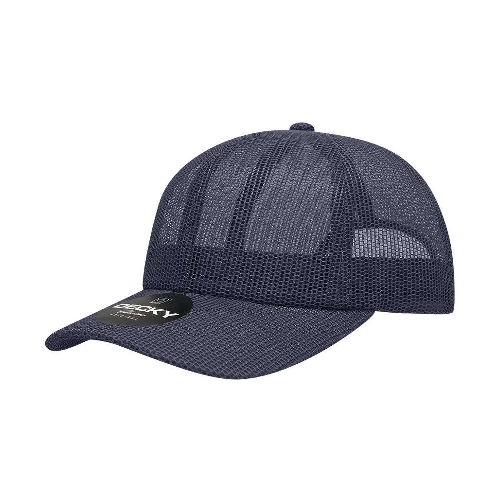 Decky 6047 6 Panel Mid Profile Relaxed Mesh Trucker
