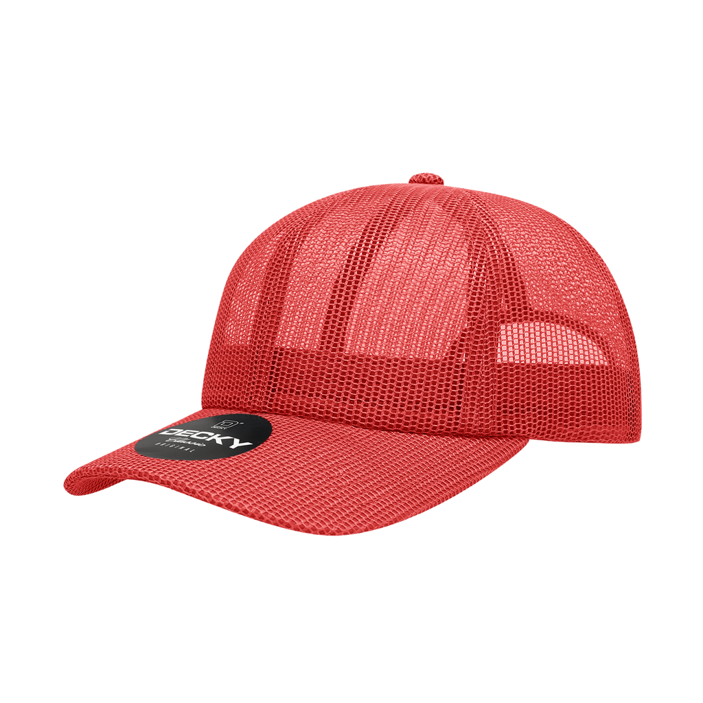Decky 6047 6 Panel Mid Profile Relaxed Mesh Trucker