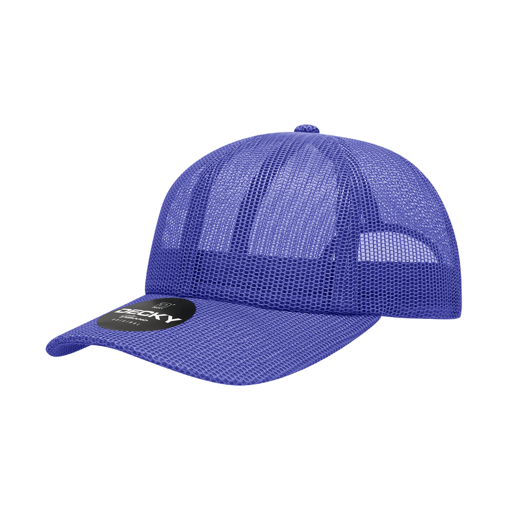 Decky 6047 6 Panel Mid Profile Relaxed Mesh Trucker