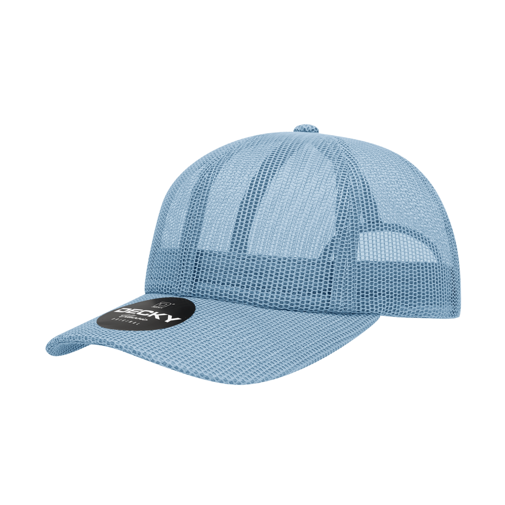 Decky 6047 6 Panel Mid Profile Relaxed Mesh Trucker