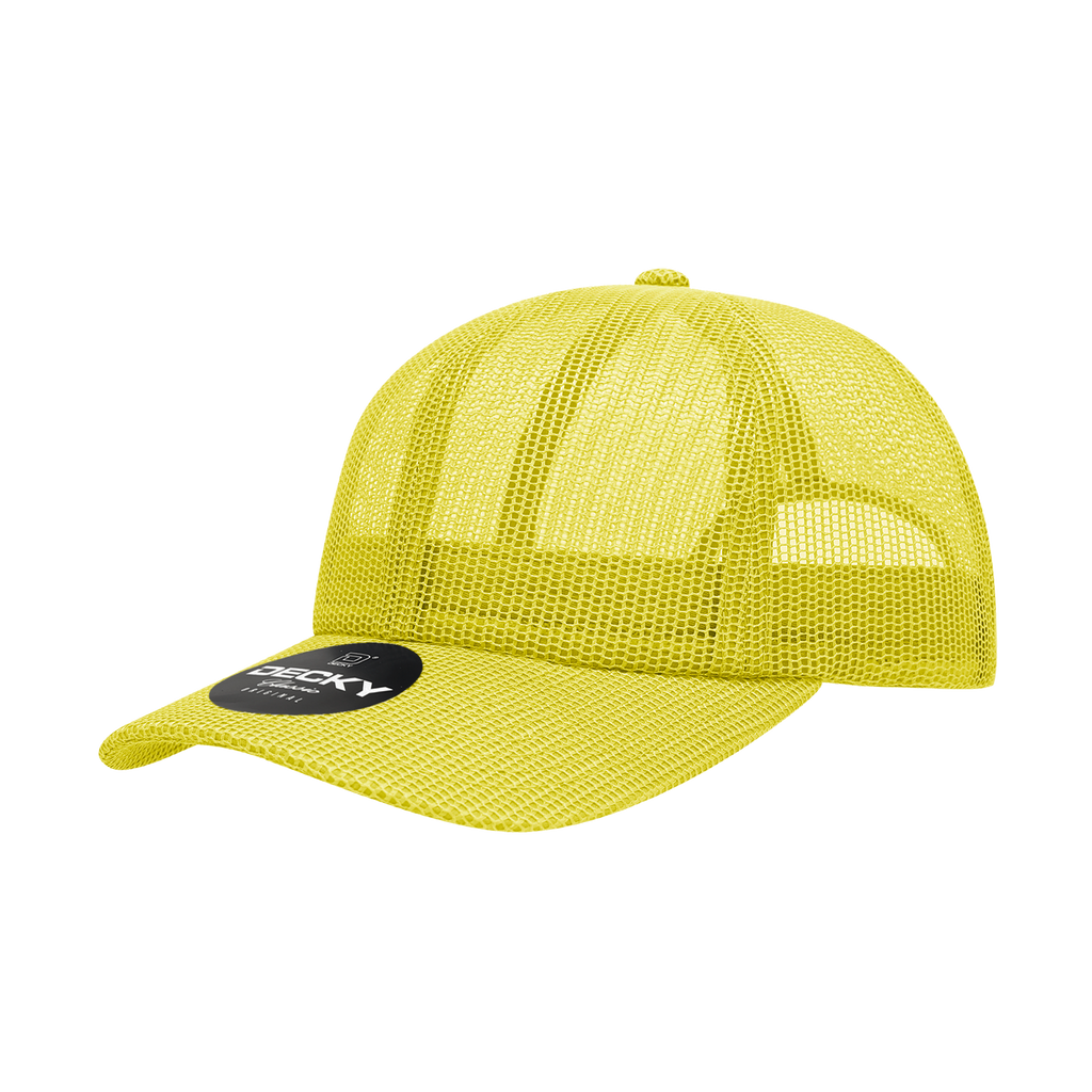 Decky 6047 6 Panel Mid Profile Relaxed Mesh Trucker