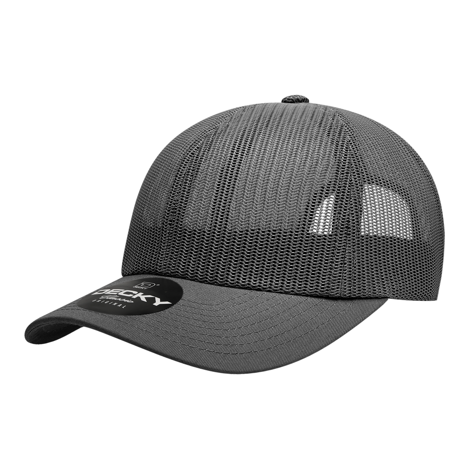 Decky 6048 6 Panel Mid Profile Relaxed Mesh Crown Trucker