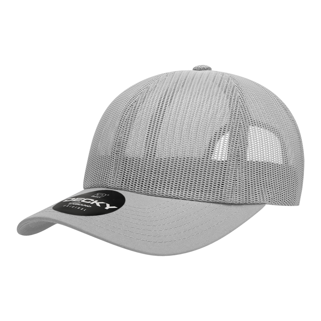 Decky 6048 6 Panel Mid Profile Relaxed Mesh Crown Trucker