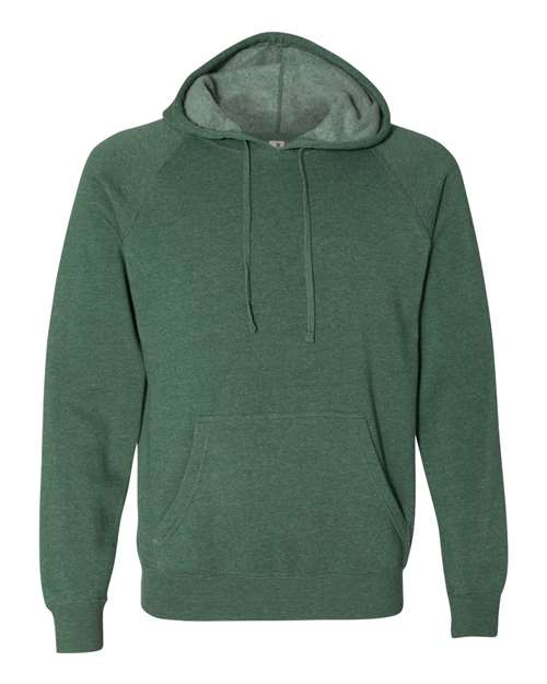 Independent Trading Co. PRM33SBP Unisex Special Blend Raglan Hooded Sweatshirt