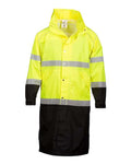 Kishigo RWJ108-109 Unisex Premium Brilliant Series® Long Rain Coat