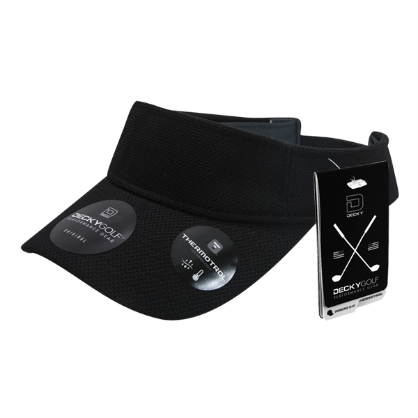 Decky 6104 Pique Patterned Sun Visors