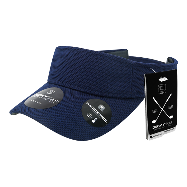 Decky 6104 Pique Patterned Sun Visors