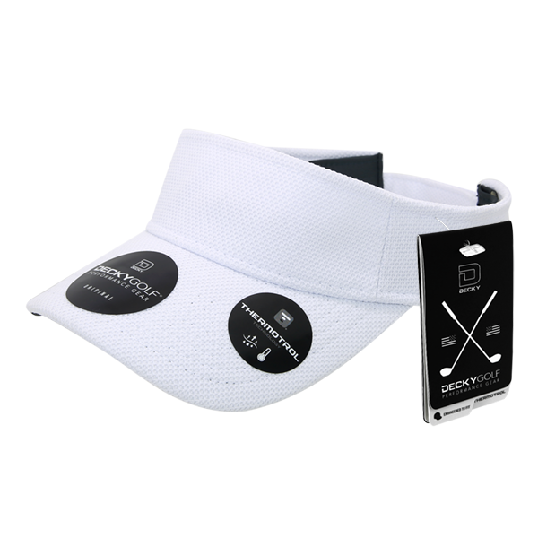 Decky 6104 Pique Patterned Sun Visors