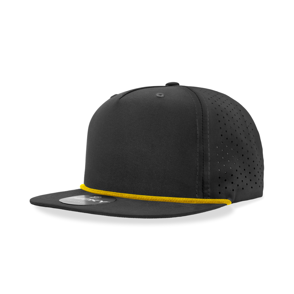 Decky 6226 5 Panel High Profile Relaxed Perforated Performance Rope Hat