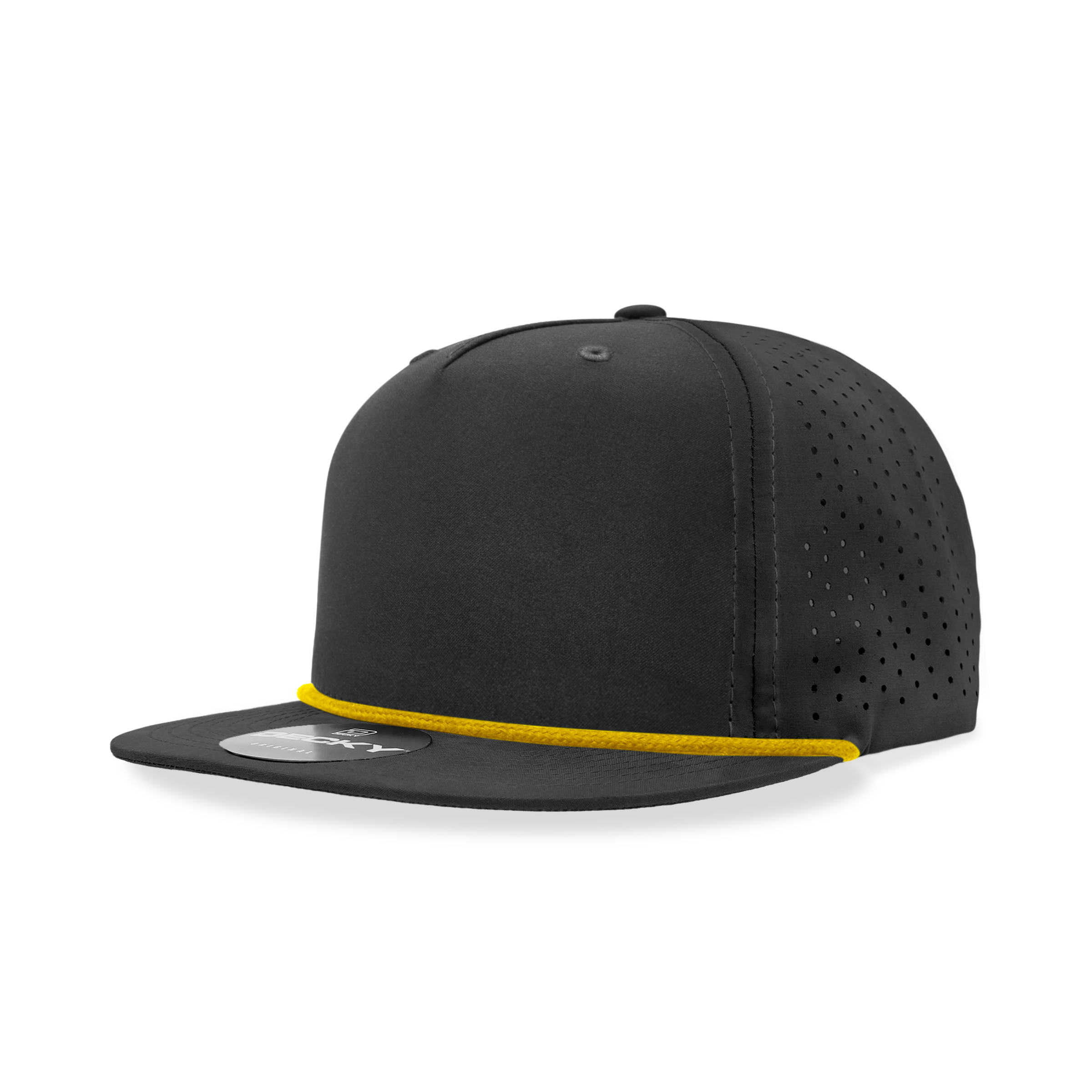 Decky 6226 5 Panel High Profile Relaxed Perforated Performance Rope Hat