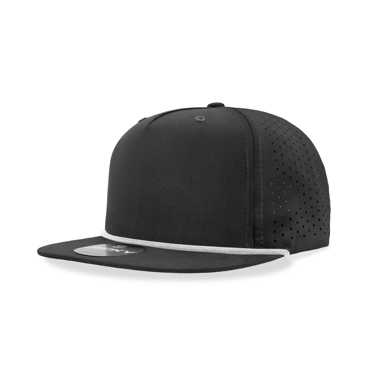Decky 6226 5 Panel High Profile Relaxed Perforated Performance Rope Hat