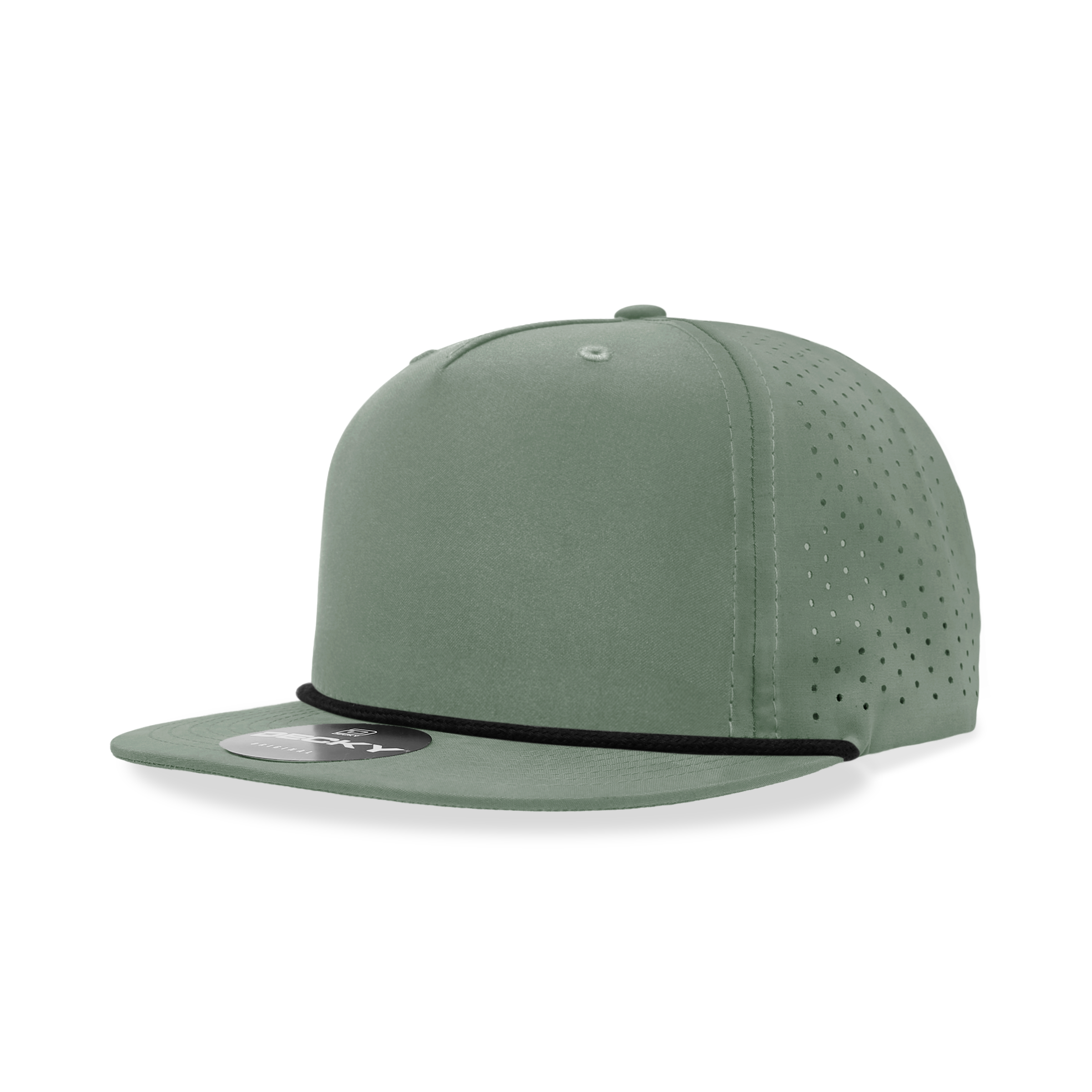 Decky 6226 5 Panel High Profile Relaxed Perforated Performance Rope Hat