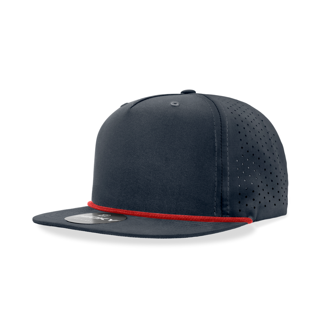 Decky 6226 5 Panel High Profile Relaxed Perforated Performance Rope Hat