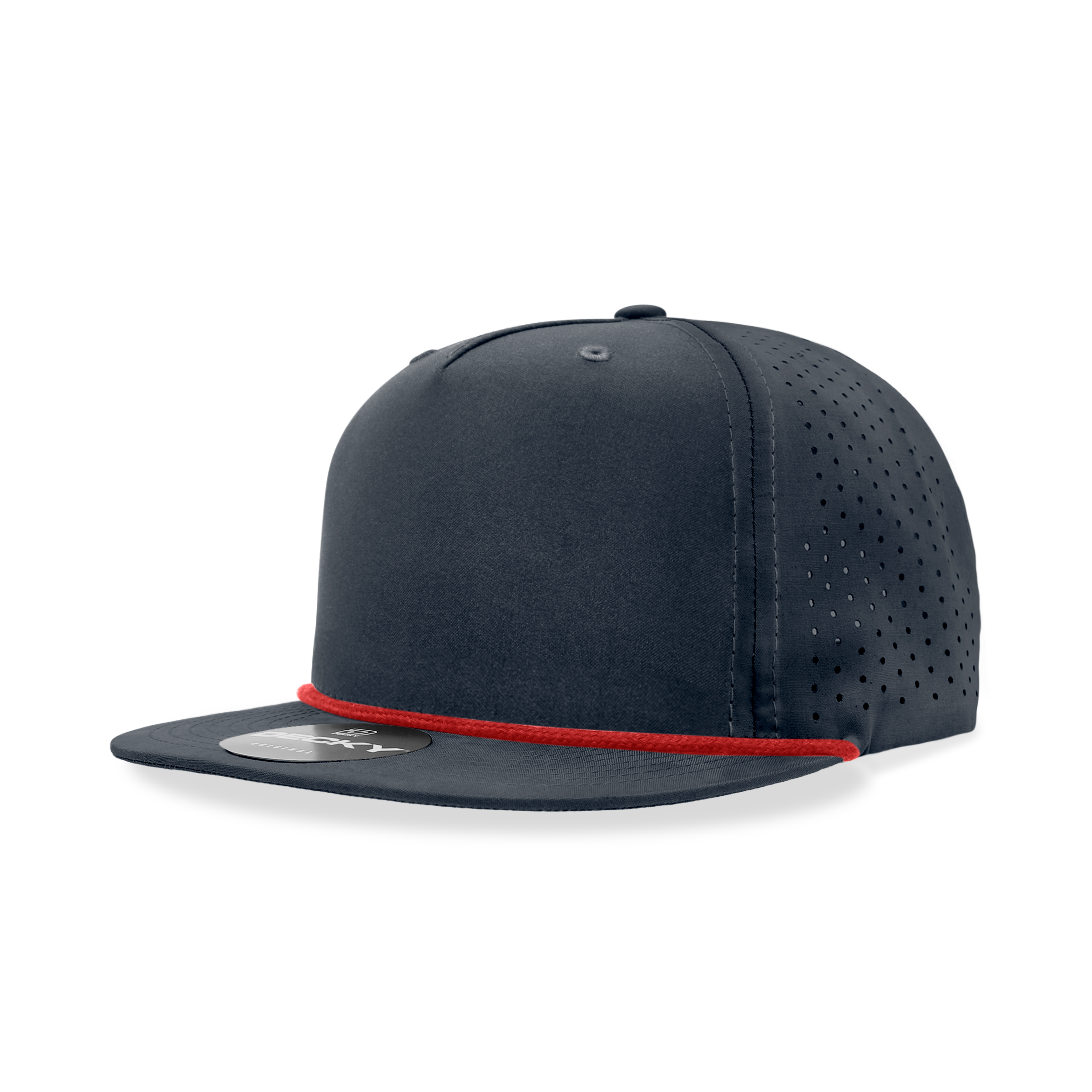 Decky 6226 5 Panel High Profile Relaxed Perforated Performance Rope Hat