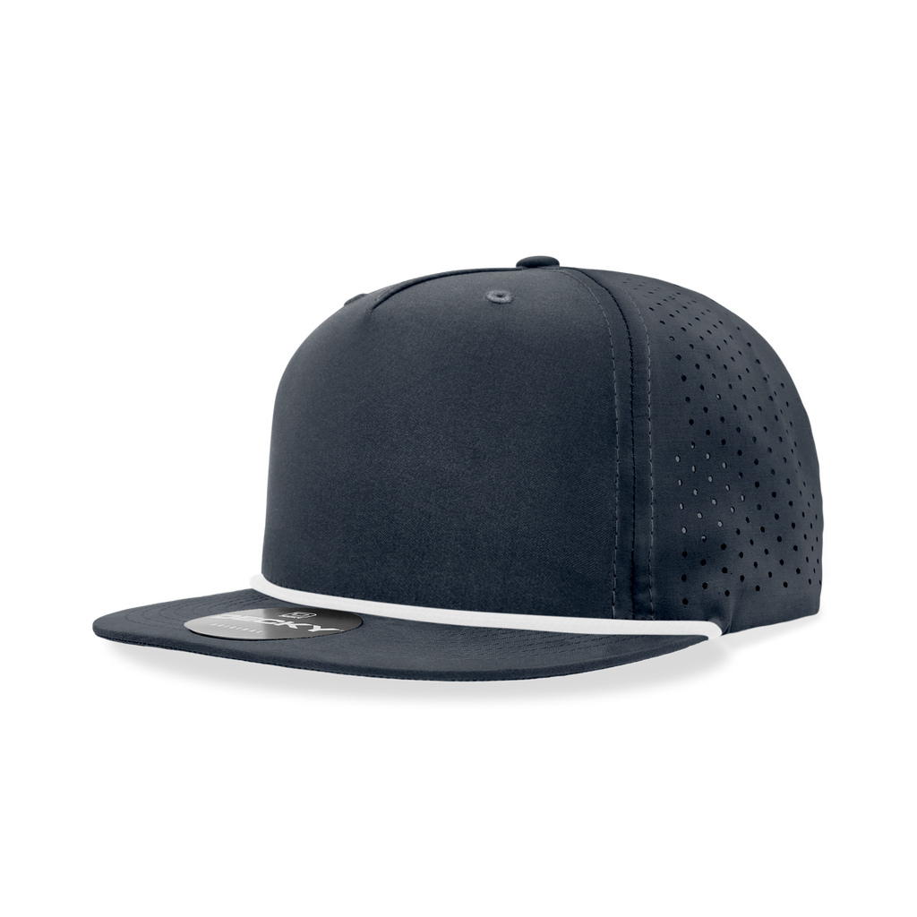Decky 6226 5 Panel High Profile Relaxed Perforated Performance Rope Hat