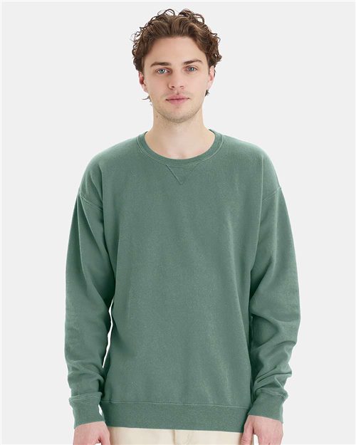 ComfortWash by Hanes GDH400 Unisex Garment-Dyed Crewneck Sweatshirt