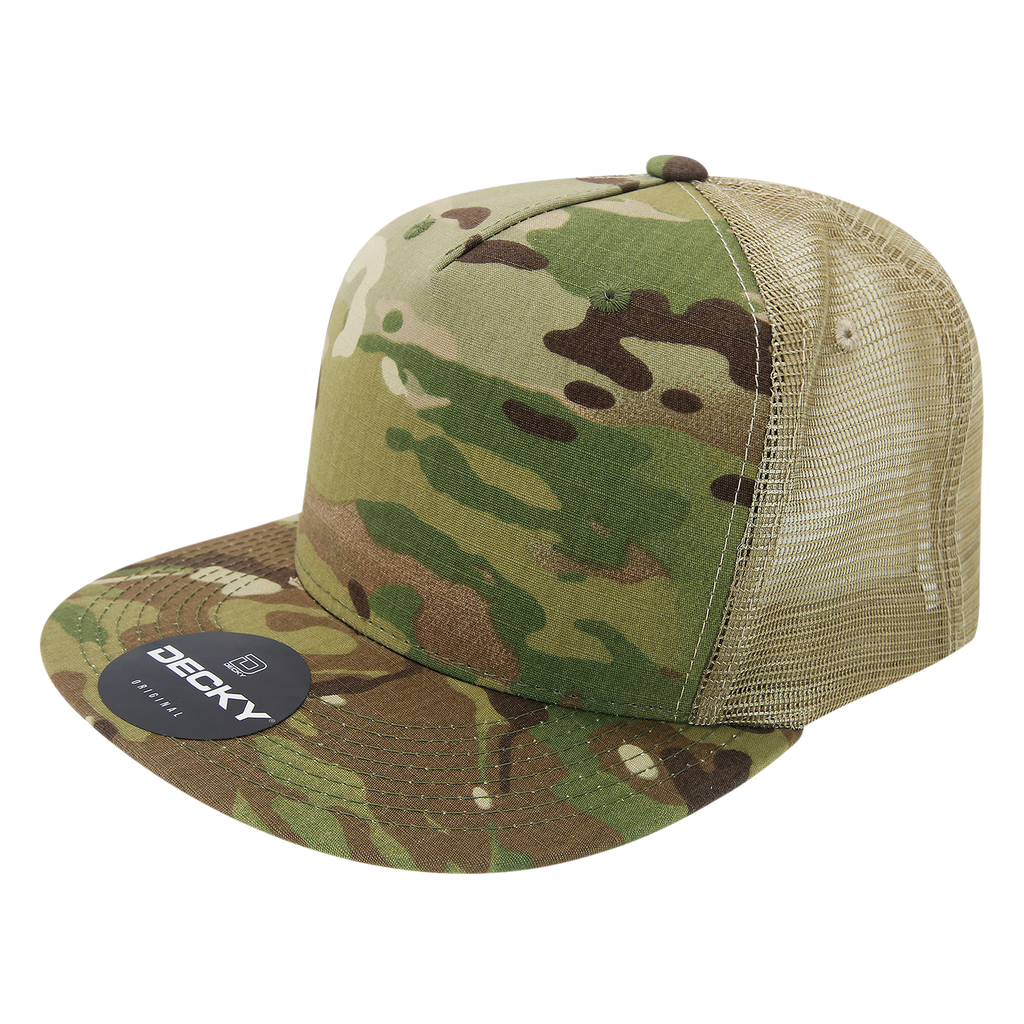 Decky 6304 MULTICAM 5 Panel Trucker