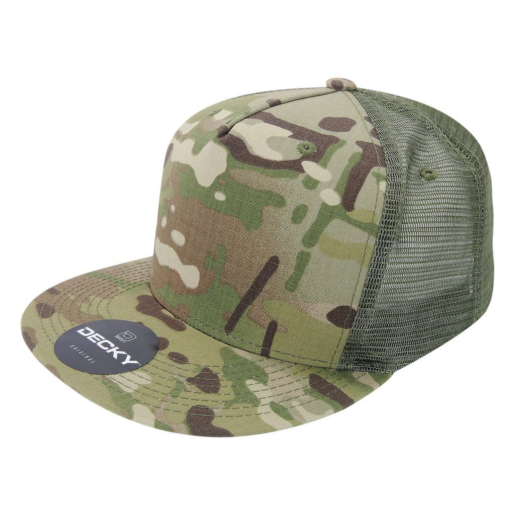 Decky 6304 MULTICAM 5 Panel Trucker