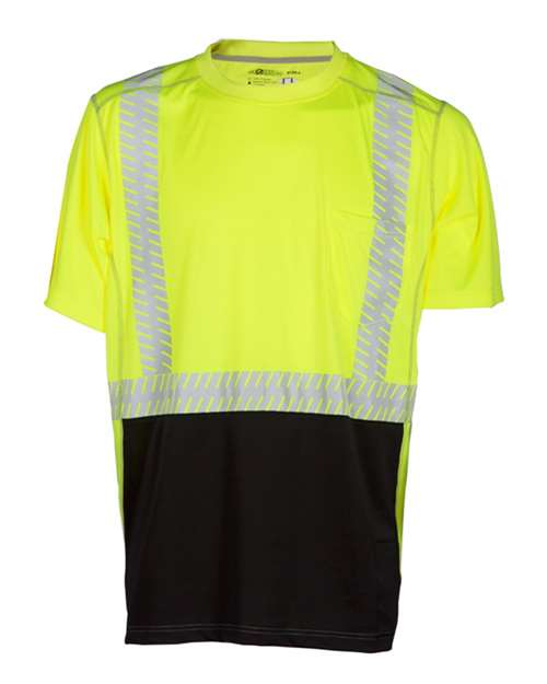 Kishigo 9160-9161 Unisex Premium Brilliant Series® High Performance Class 2 T-Shirt