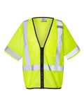 Kishigo 1567-1568 Unisex Economy Single Pocket Zipper Vest
