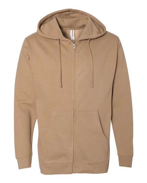 Independent Trading Co. SS4500Z Unisex Midweight Full-Zip Hooded Sweatshirt