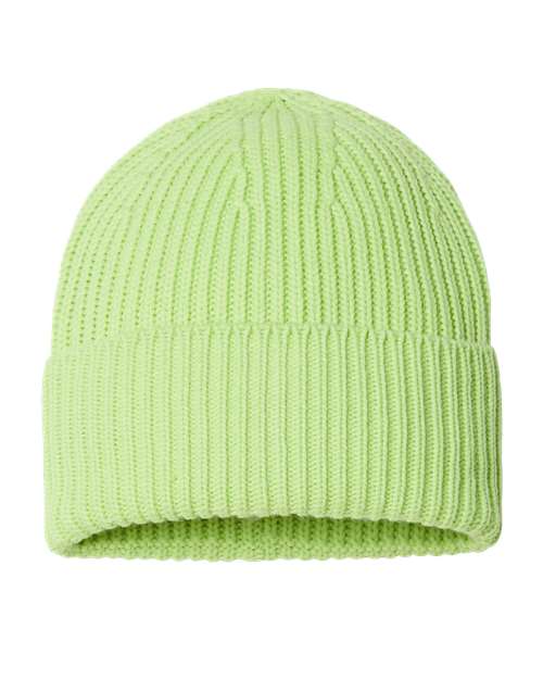 Atlantis Headwear OAK Sustainable Chunky Rib Cuffed Beanie