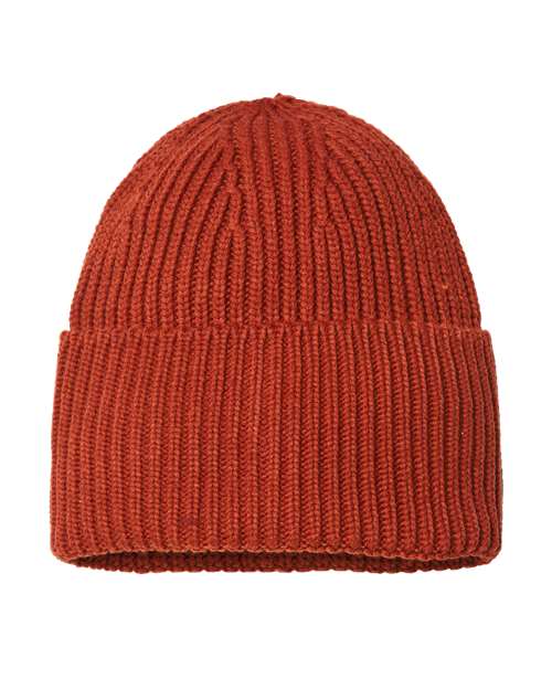 Atlantis Headwear OAK Sustainable Chunky Rib Cuffed Beanie