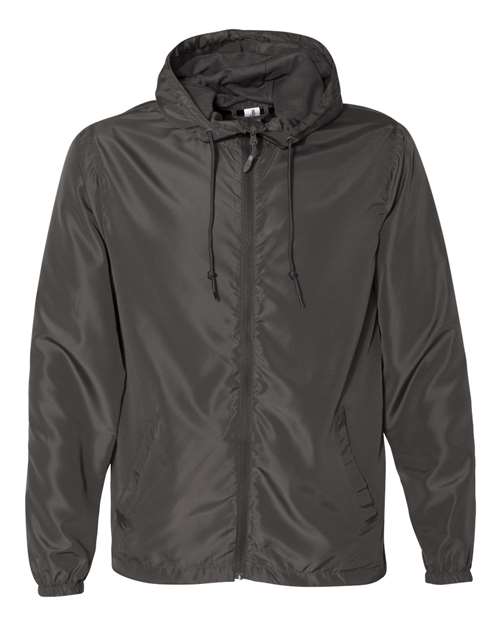 Independent Trading Co. EXP54LWZ Men's Lightweight Windbreaker Full-Zip Jacket
