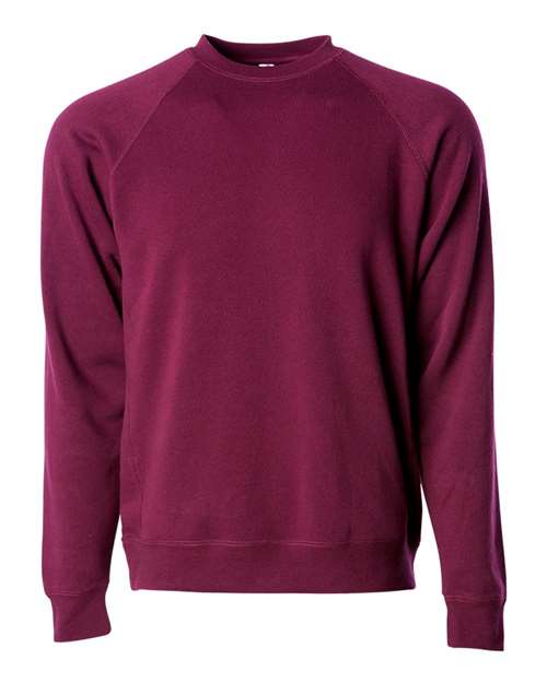 Independent Trading Co. PRM30SBC Unisex Special Blend Raglan Crewneck Sweatshirt