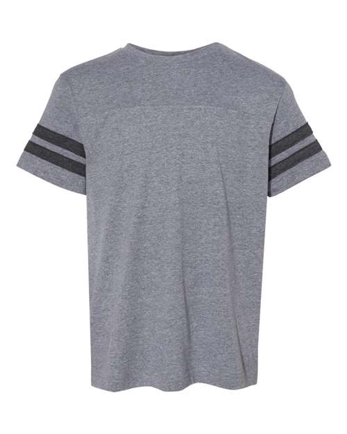 LAT 6137 Youth Football Fine Jersey Tee