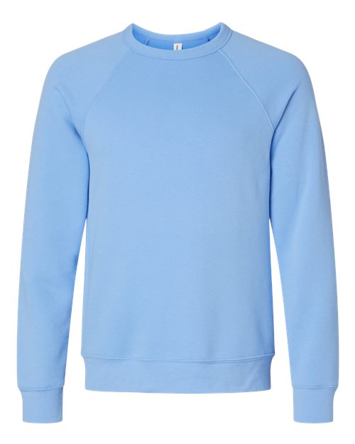 BELLA + CANVAS 3901 Unisex Sponge Fleece Raglan Crewneck Sweatshirt