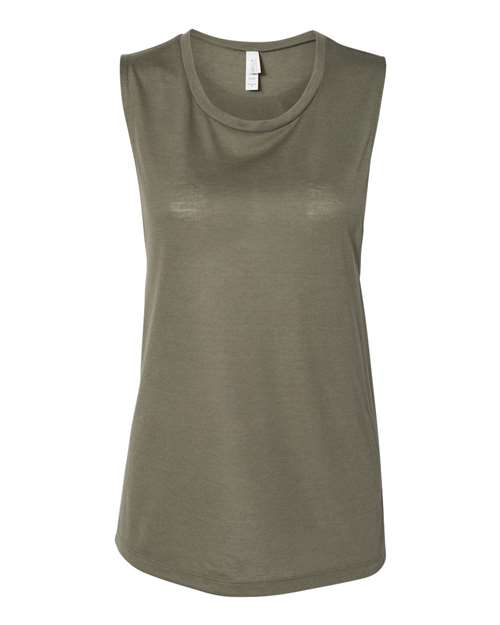 BELLA + CANVAS 8803 Women's Flowy Scoop Muscle Tank