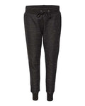 J. America 8675 Women’s Mélange Fleece Joggers