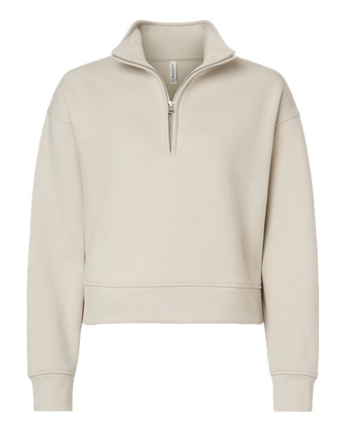 BELLA + CANVAS 4540 Women's 10 oz. Heavyweight Half-Zip Pullover