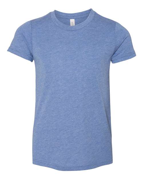 BELLA + CANVAS 3413Y Youth Triblend Tee