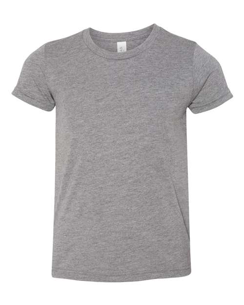 BELLA + CANVAS 3413Y Youth Triblend Tee