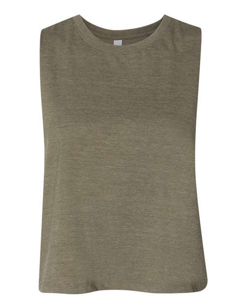 BELLA + CANVAS 6682 Women's Racerback Crop Tank