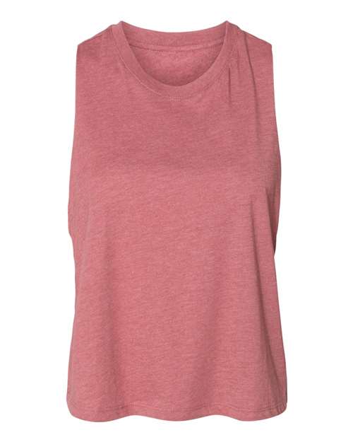BELLA + CANVAS 6682 Women's Racerback Crop Tank