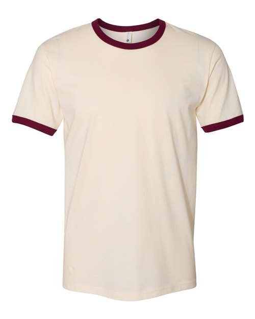 Next Level 3604 Unisex Cotton Ringer T-Shirt