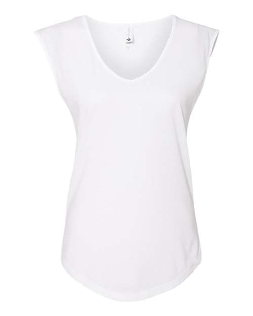Next Level 5040 Women's Festival Sleeveless Deep V-Neck T-Shirt