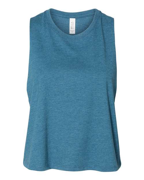 BELLA + CANVAS 6682 Women's Racerback Crop Tank