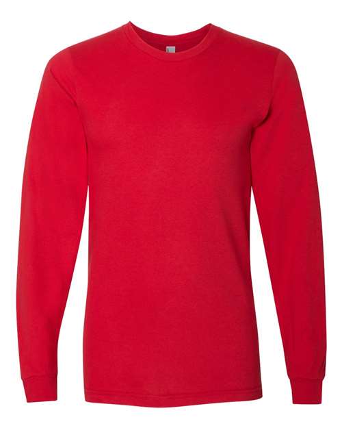 American Apparel 2007 Unisex Fine Jersey Long Sleeve Tee