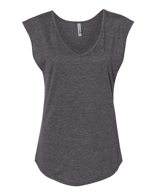 Next Level 5040 Women's Festival Sleeveless Deep V-Neck T-Shirt