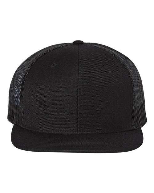Richardson 511 Wool Blend Flat Bill Trucker Cap