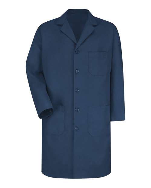 Red Kap KP14EXT Unisex Extended Sizes Button Front Lab Coat