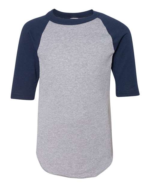 Augusta Sportswear 4421 Youth Three-Quarter Sleeve Baseball Jersey