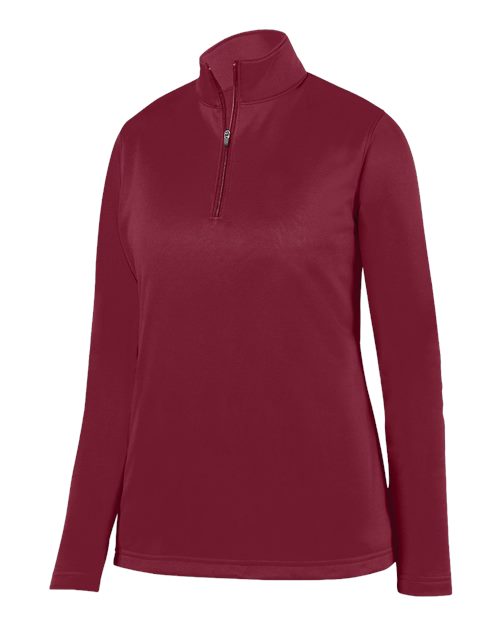 Augusta Sportswear 5509 Women's Wicking Fleece Quarter-Zip Pullover