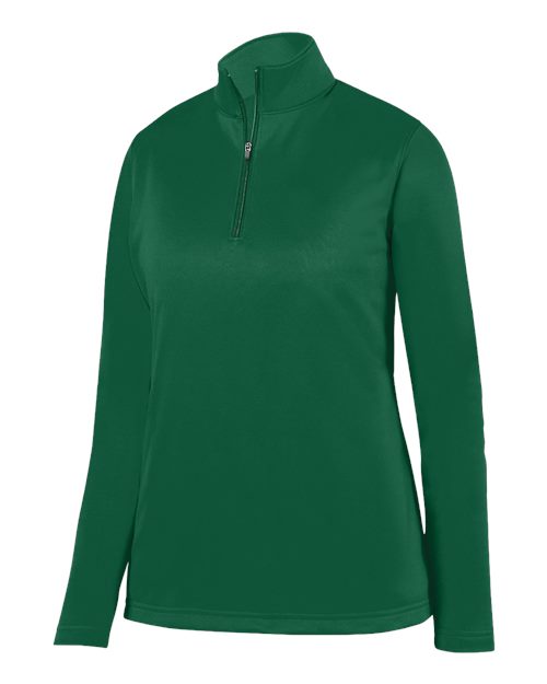 Augusta Sportswear 5509 Women's Wicking Fleece Quarter-Zip Pullover